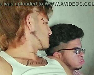 El Chacal Colombiano Gropes Mexican Bottom And Makes Him Moan With Pleasure In Bareback First Part