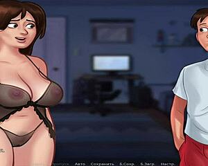 Wow, SummertimeSaga FFM Prep for Wild Sex in E4 8!