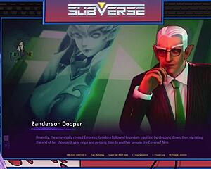 Get some anime babes in sexy outfits playing games in Studiofow’s Subverse
