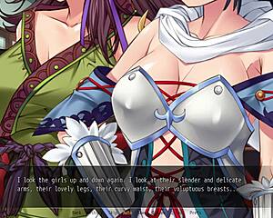 oh commander babes ep1, jun gives me her virginity in this anime hentai game, but i feel so nervous