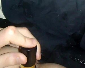 gay teen plays with his ass