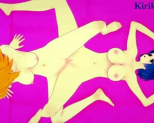 i can't get enough of kusuha mizuha in intense hentai lesbian play