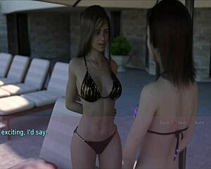 Wow, watch this 64-year-old stepmother play erotic games with her wife!