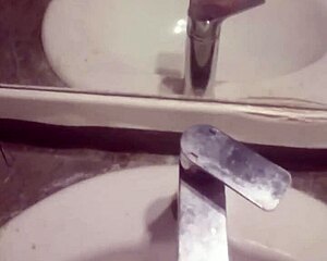 Young guy feels intense pleasure while masturbating alone