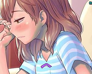 just chilling, waiting for my turn in this wild anime hentai scene.