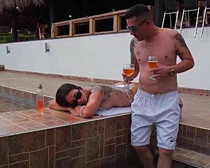 Cheating Husband Fucks Petite 18+ Blonde Outdoors And His Wife Finds Out Cum In My Mouth Naty Delado And Jeanpauloficial