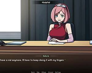 3D animated nurse examines naked patient in hentai hospital