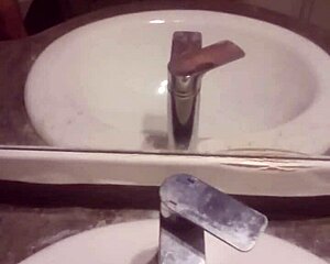 Young guy feels intense pleasure while masturbating alone