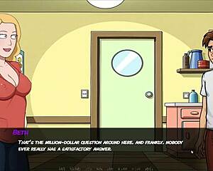 demoniums parody hentai with morty's sister squirting wild