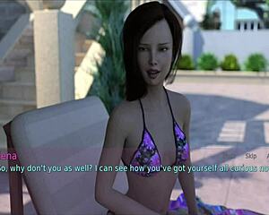 Wow, watch this 64-year-old stepmother play erotic games with her wife!