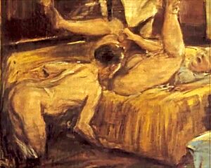 yo, check this vintage erotic illustration out