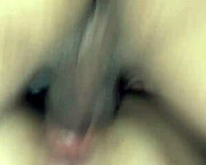 Skinny amateur with natural tits gets vagina parted, sends follower greetings