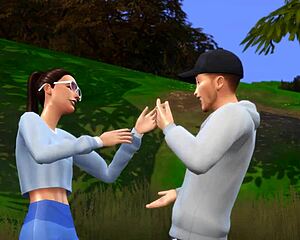 SimXStory Episode 3! Forbidden Passion With Teen Blowjob Action!