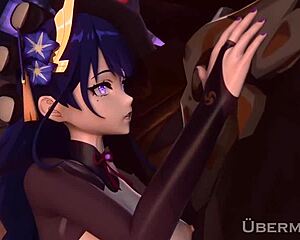 Video 189 Shows 3D Anime Hentai Pussy Getting Filled with Hot Creampie Cum.