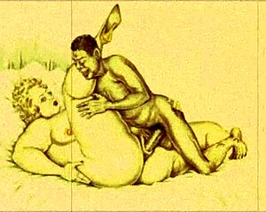 Vintage Erotic Drawings Showcase Retro Anime Hentai Style