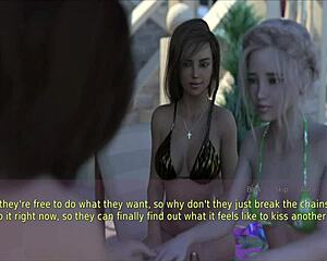 Wow, watch this 64-year-old stepmother play erotic games with her wife!