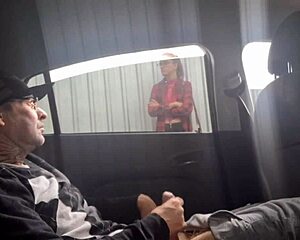 Risky Public Masturbation Excites Student On The Street