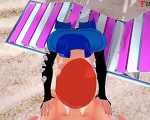 Gwen Tennyson in sexy bikini promo for Sheer FantasyKing3.3D