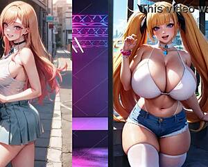 sakura and other hot hentai chicks getting wild 😍