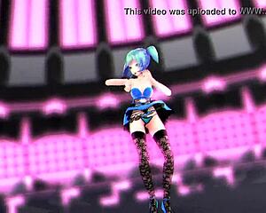 Yo, check this wild anime with Hatsune Miku action!