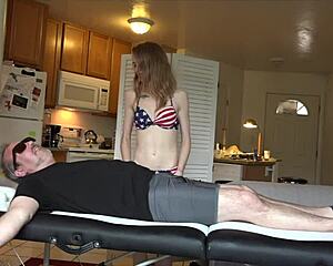 bikini model begged me to finish inside during her lap dance, what a ride