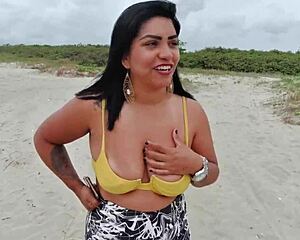 Skinny teen gets pounded on hidden camera in public