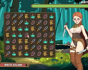 In otaku rage porn game part 2, we blowjob and fuck big tits and ass