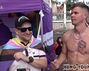 we stumbled on hot guys, met a scally teaching us welsh