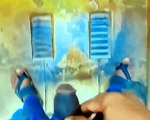 Pissing and Drinking Contrasts in Indoor-Outdoor Compilation