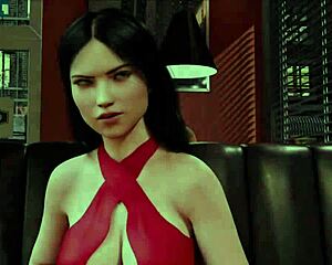 i’m stunned watching her flash pussy in a restaurant cartoon scene. it’s wild in fashionbusiness e2 53.