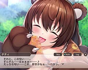 Monster girl TDx showcases wild oral action in anime style.