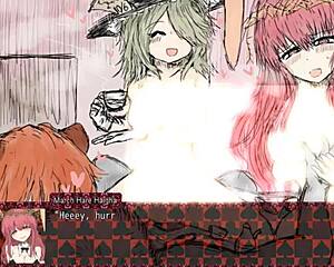 Black Souls 2 Lion Route with 4P Hatter Hare Dormouse Gerda Leiden Action