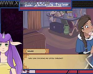 avatar the last airbender nami blowjob scene