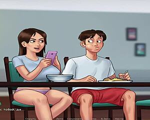 summertimesaga big cucumber blowjob inside 😏 e2 14