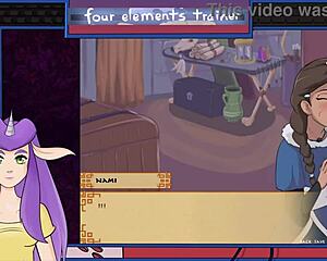 avatar the last airbender nami blowjob scene