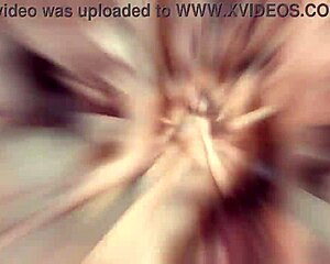 Double penetration action with anal fisting and deepthroat