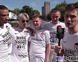 we stumbled on hot guys, met a scally teaching us welsh