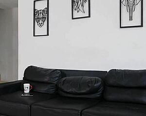 I fuck my stepmom while they watch TV!