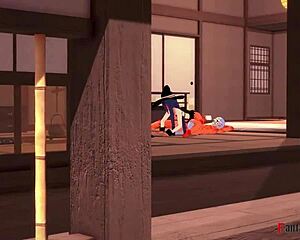 eris and roxy in wild cartoon threesome on sheer fantasy