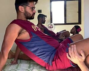 marcos goiano, that skinny stud, drilled my ass hard and came inside