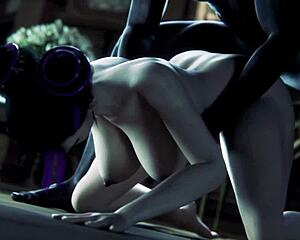 3D animated porn video with Tifa from Final Fantasy VII