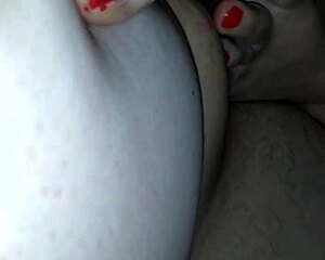 Amber Crider Uses Sexy Feet on Dick