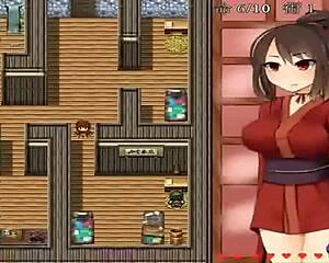 Kunoichi Peony Gameplay 2: Sexy Anime Tits Groped