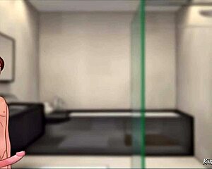 Stepbrother discovers stepsister's huge bad dragon dildo in sexnote.