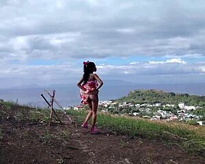 weekend in nature in freaky way with old hairy monster cock perv