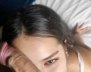 لوناه بلانك تئن تبلع عشان تركب زب كبير 😈