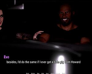 tales from the deep eve ep 5 - at the striptease bar. undressing cosplay fetish with natural tits.