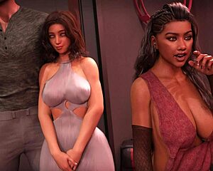 Sexy tia in Wvm 108 offers john a tempting 3d cartoon deal