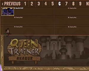 I’m totally into Queen Trainer uncensored, flirting with Jafar in part 2