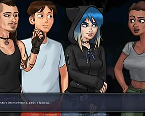 Summertime Saga Cap 49 - Los Problemas de Mi Amiga Eve in Wild 3D Hentai Action